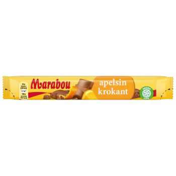 Marabou Apelsin-Krokant, 36 x 43g