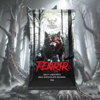 Viking Fenrir Salty Liquorice milk chocolate, 10 x 70g-1