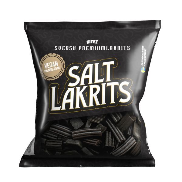 Bitez Saltlakrits 36 x 80g