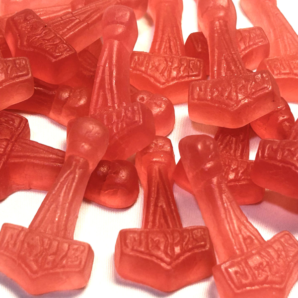 Viking Sweets Raspberry Mjölnir, 30 x 120g-3